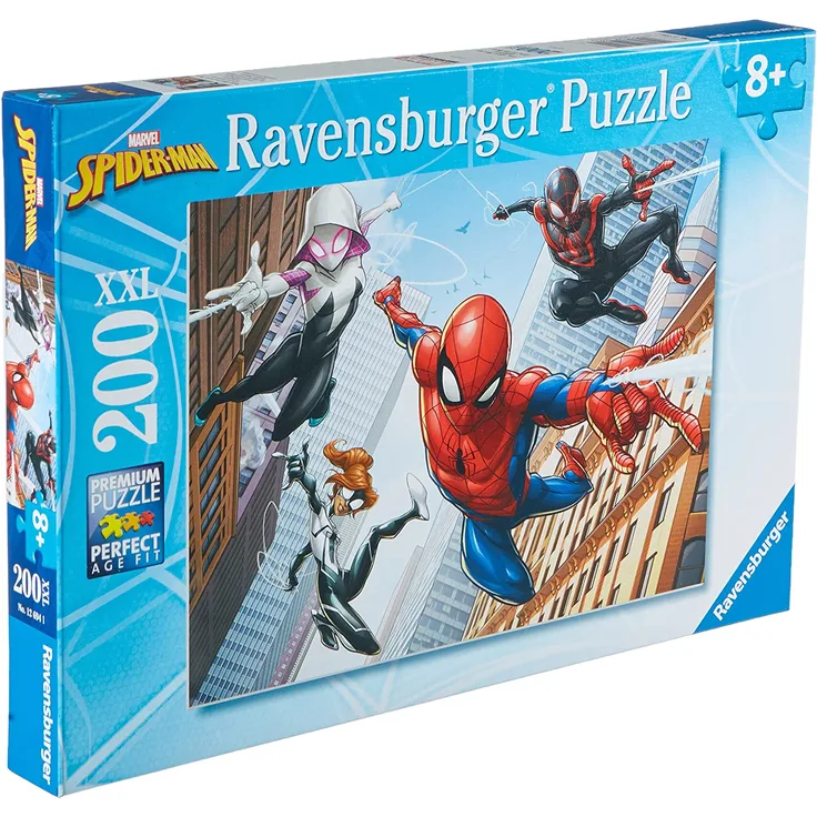 Ravensburger – 12694 Notebookkühler – Puzzle Spiderman 200 Teile
