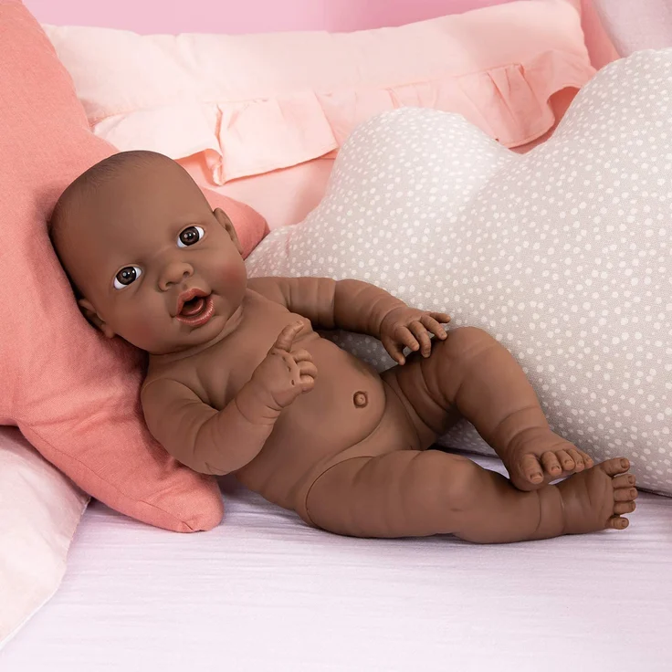 Babypuppe Newborn Black Girl , 42 cm – Bild 5
