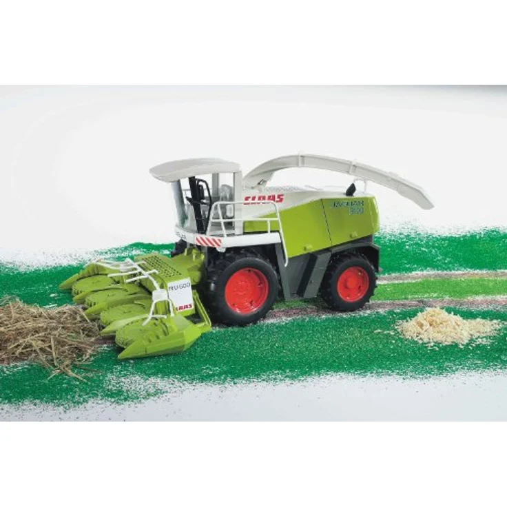 Bruder 02131 'Claas Jaguar 900 Feldhäcksler', ab 4 Jahren, 1:16, Sicht auf den Motor, abnehmbares Maisgebiss – Bild 4