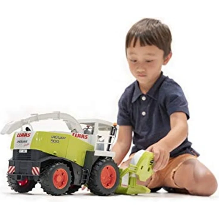 Bruder 02131 'Claas Jaguar 900 Feldhäcksler', ab 4 Jahren, 1:16, Sicht auf den Motor, abnehmbares Maisgebiss – Bild 2