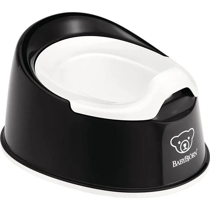 BabyBjörn Cleveres Töpfchen, Schwarz/Weiß
