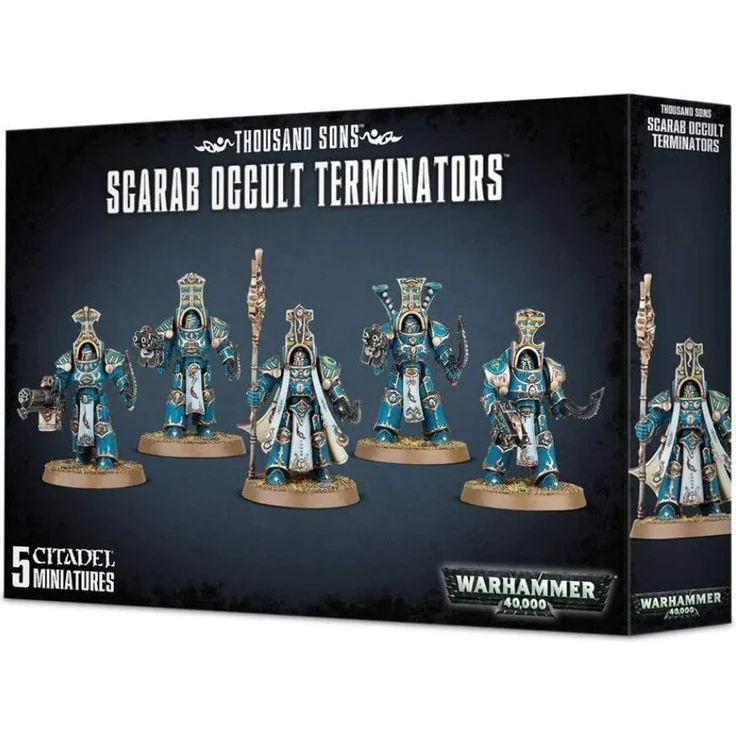 Games Workshop 99120102066' Thousand Sons Scarab Okkult-Terminatoren – Bild 2