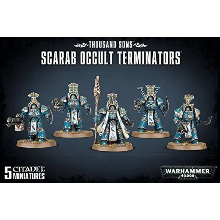 Games Workshop 99120102066' Thousand Sons Scarab Okkult-Terminatoren