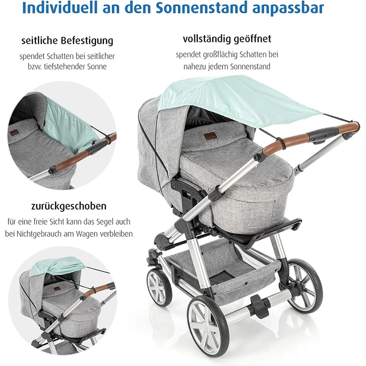 reer Kinderwagen-Sonnenschirm 'ShineSafe' – Bild 3