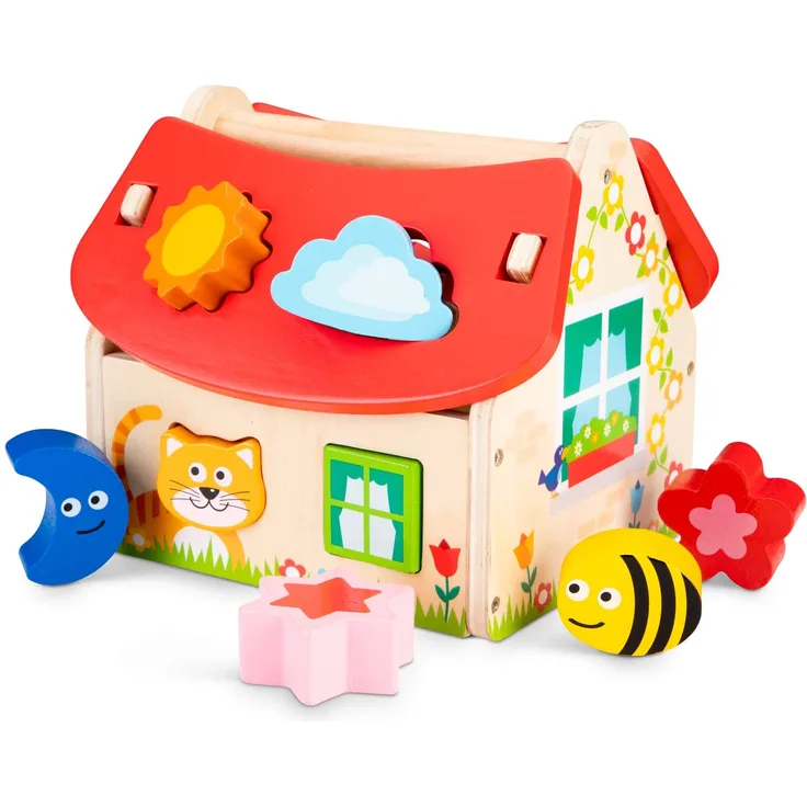 New Classic Toys Medine formeliu rušiuokle - Namas ( 10563 )