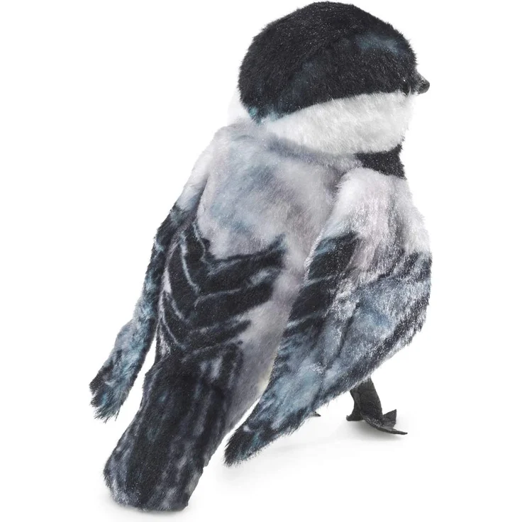 Folkmanis Fingerpuppe Puppet Mini Meise / Mini Chickadee 2787 – Bild 3