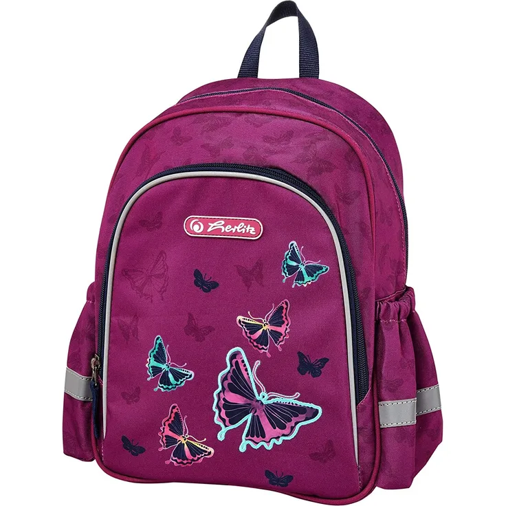 herlitz 50020683 Motivrucksack Butterfly, 1 Stück
