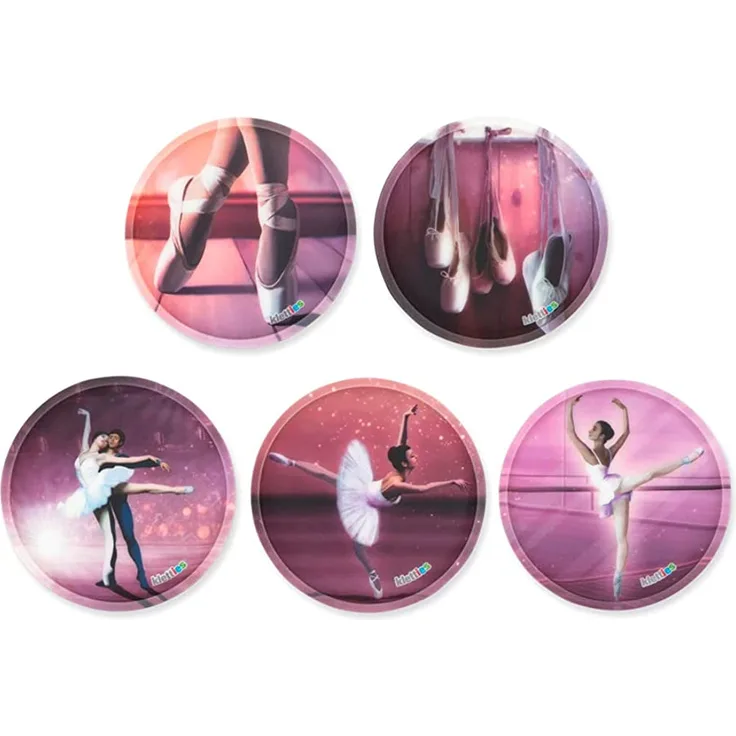 ergobag Klettie-Set 5tlg. mit Poster - Ballerina