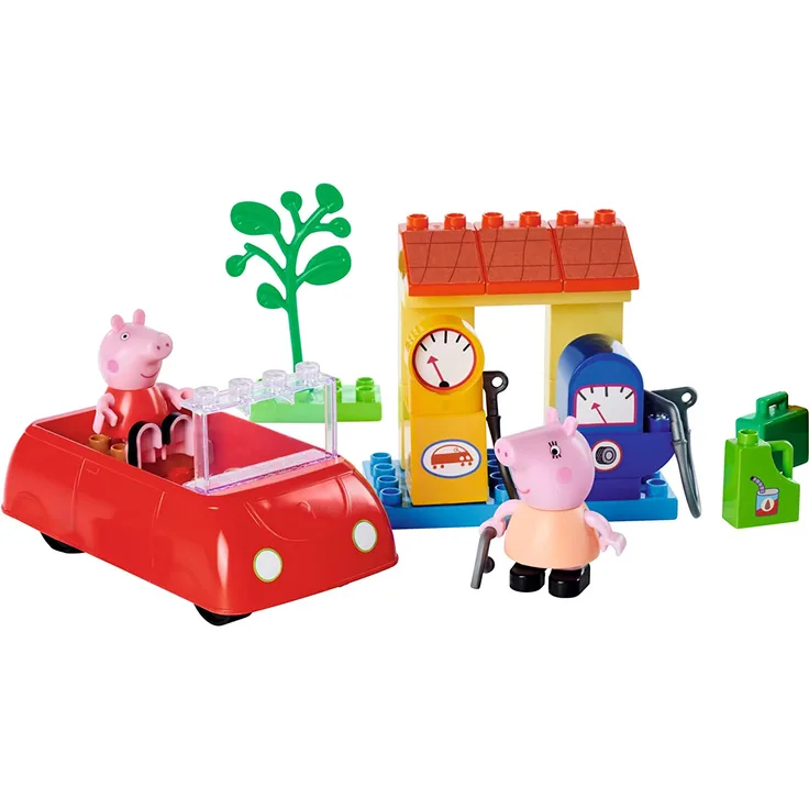 BIG -Bloxx PP Family Car Auto & Garage Peppa Pig 1 6 Jahr(e) Mehrfarbig Kunststoff