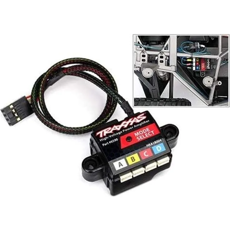 Traxxas High Voltage Power Verstärker 8Kanal TRX6590 Unlimited Desert Racer Neu