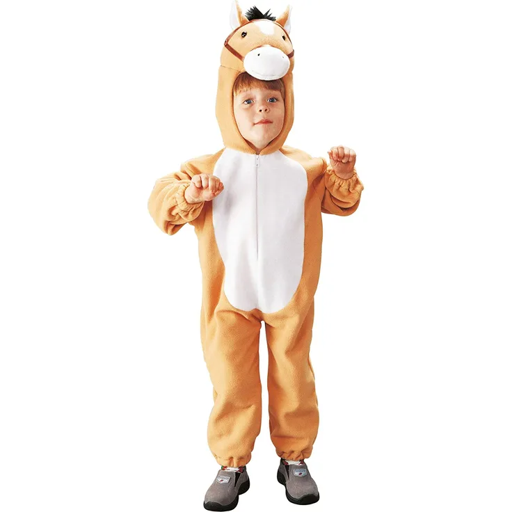 Foxxeo Kostm Pferd Pferdekostm Tierkostm fr Kinder Pferde Kinderkostm Jungen Mdchen Grße 110-116