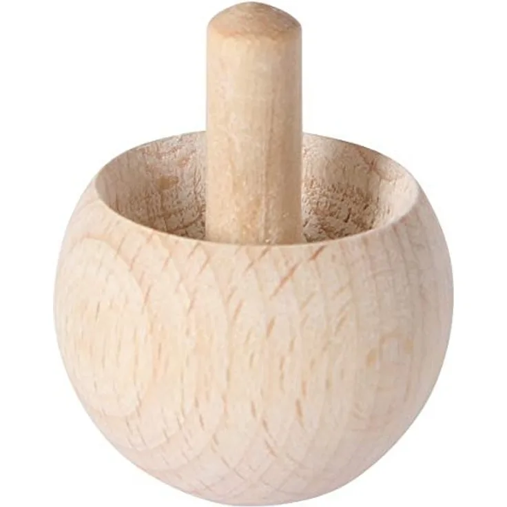 Bartl 103686 - Stehaufkreisel natur aus Holz