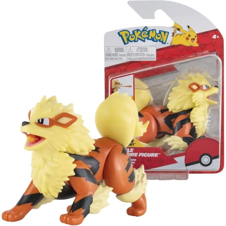 Battle Feature Figuren | Pokemon | bewegliche Deluxe Action Figur Arkani