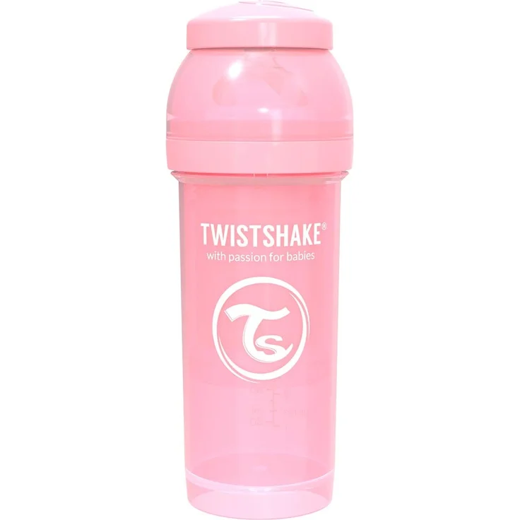 Vital Innovations 78255 Trinkflasche Twistshake Anti-Kolik, 260 ml, rosa – Bild 2