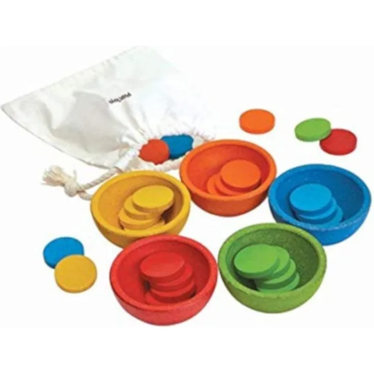 PlanToys Holzspielzeug Mathematik-Spielset