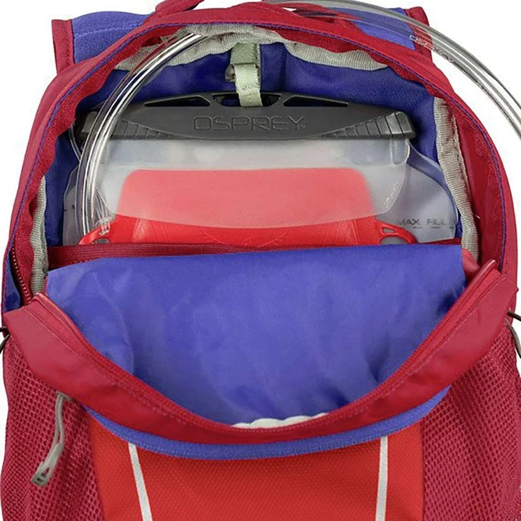 Osprey Daylite Kids Cosmic Red, Größe 10l - Kinderrucksack, Farbe Rot – Bild 5