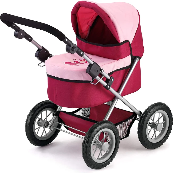 Bayer Design 13014 - Puppenwagen Trendy bordeaux – Bild 3