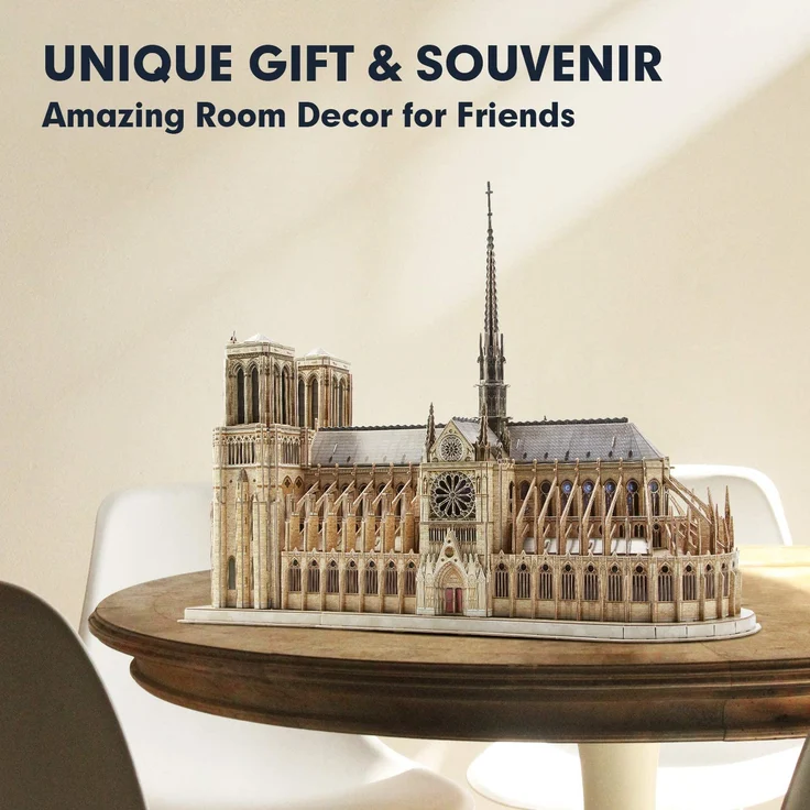 Cubic Fun - 3D Puzzle Notre Dame De Paris Frankreich Special Edition – Bild 7