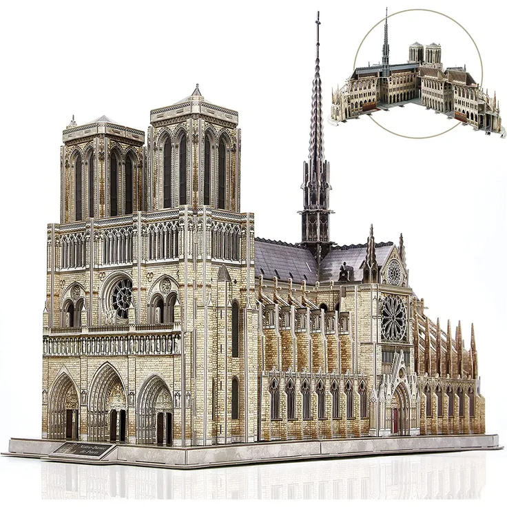 Cubic Fun - 3D Puzzle Notre Dame De Paris Frankreich Special Edition
