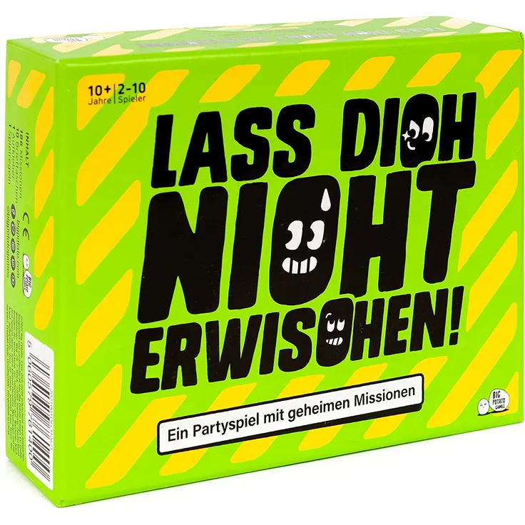Big Potato Lass Dich Nicht Erwischen (Don't Get Got) | EIN Partyspiel mit geheimen Missionen für Familien und Freunde