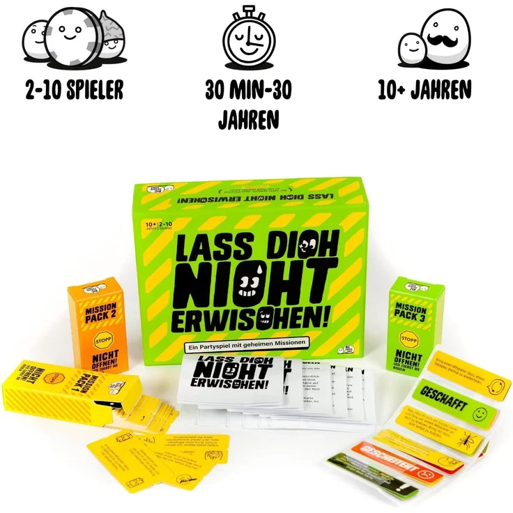 Big Potato Lass Dich Nicht Erwischen (Don't Get Got) | EIN Partyspiel mit geheimen Missionen für Familien und Freunde – Bild 2