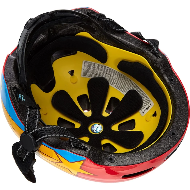 Nutcase Little Nutty Kinderfahrradhelm 48-52 cm Supa Dupa – Bild 5