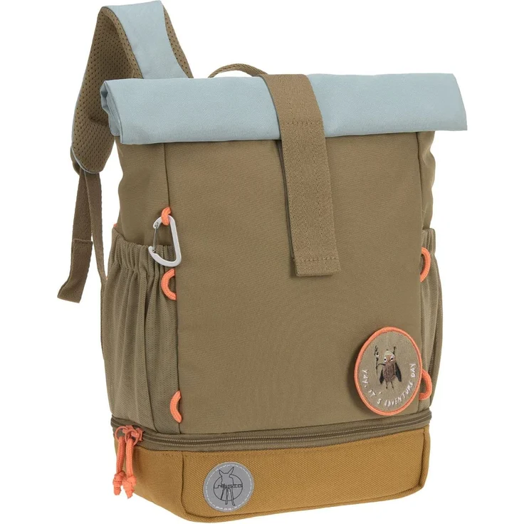 Lässig Kindergartenrucksack Rolltop - Nature, Nature olive – Bild 3