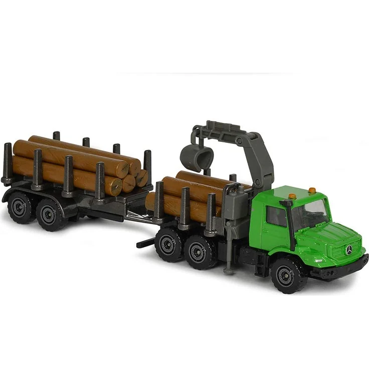 Majorette Trailer Assortment, Spielzeugauto mit Anhänger, Die-Cast Fahrzeug, Federung, Türen zum Öffnen, Freilauf, 6 versch. Modelle, Lieferung: 1 Stück, zufällige Auswahl, 13 cm – Bild 5