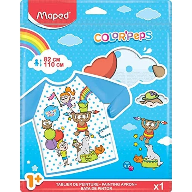 Maped - Kleinkind-Mal-Kittel 'MY FIRST', 1-3 Jahre, 82-110 cm - bunt – Bild 8