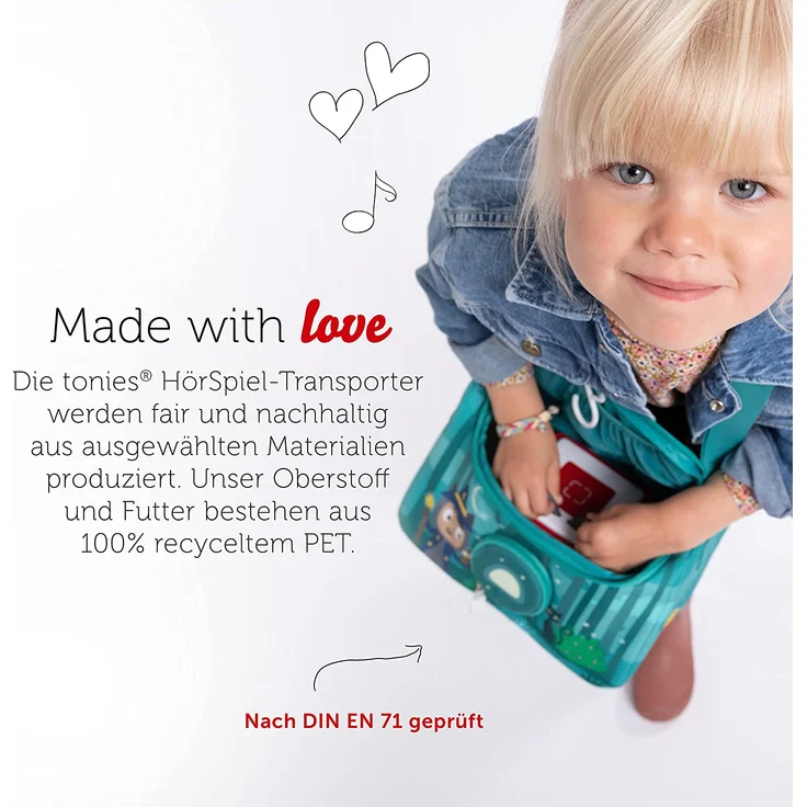 Tonies 'HörSpiel-Transporter Unter dem Zaubermond', zum Transport der Toniebox und der Toniefiguren – Bild 7