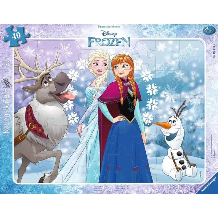 Ravensburger Kinderpuzzle 06141 - Anna und Elsa - Rahmenpuzzle – Bild 1