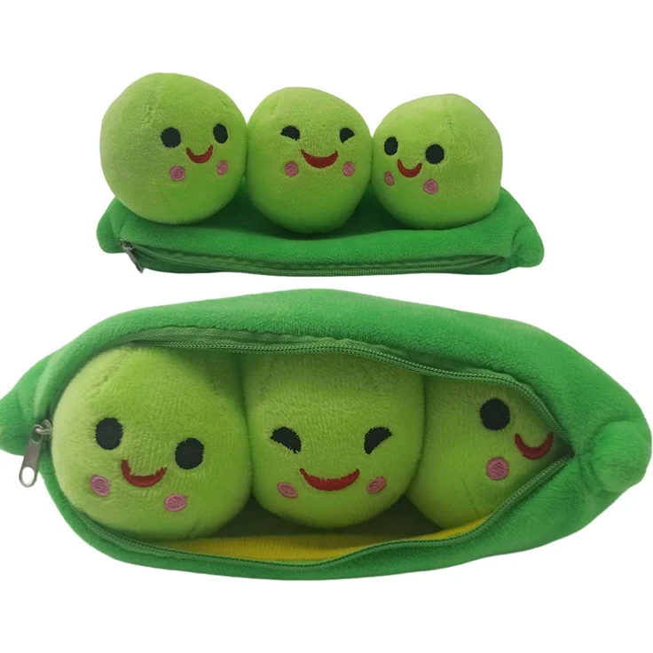 Soma Plüsch-Kissen Avocado Sofa-Rückenkissen Rund Lebensmittel Spielzeug Kuschel-Tier Plüsch-Tier Toy Früchte grün (Avocado 50 cm)+ GRATIS Schlüsselanhänger – Bild 2