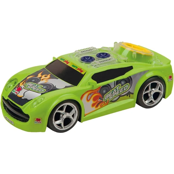 BeatSpeed rennwagenleuchte und Sound 24 cm grün