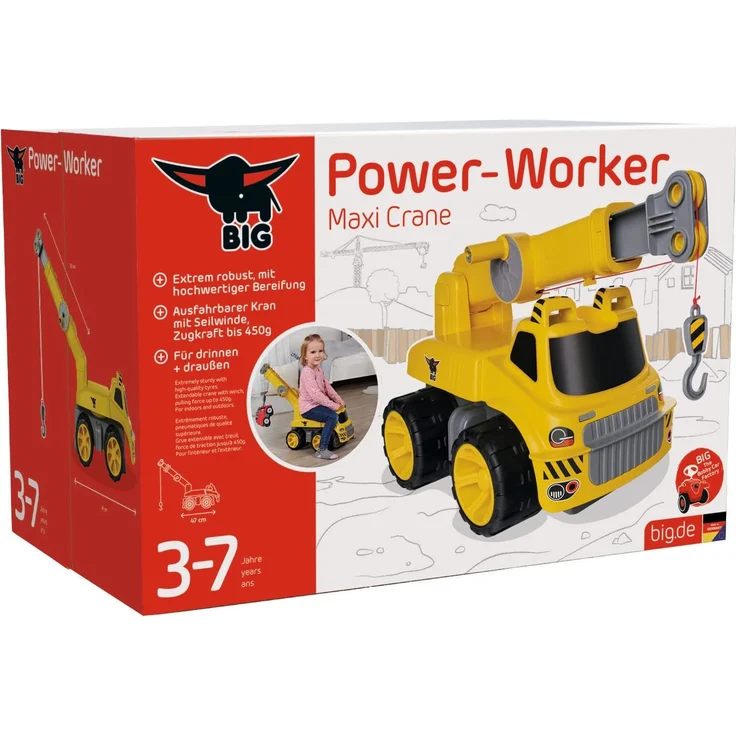 BIG Power Worker Maxi Kran – Bild 3