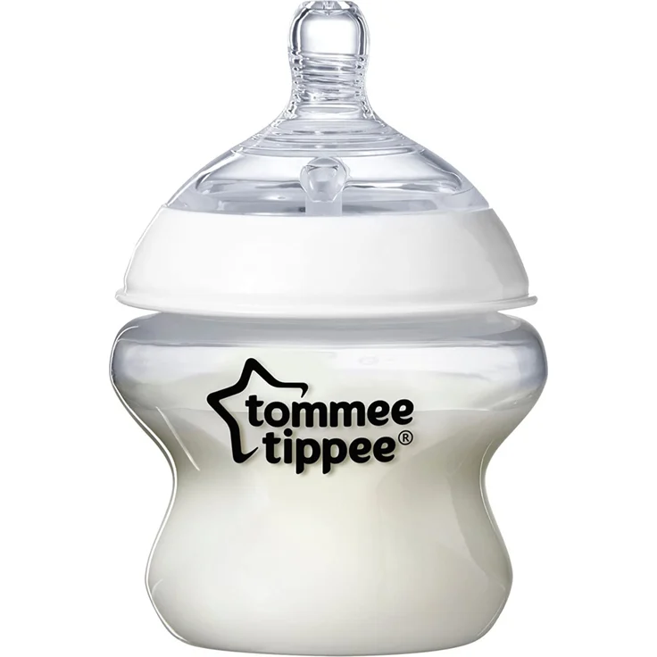 Tommee Tippee Babyflasche Closer to Nature, Ventil Anti-Kolik, Weicher Sauger, 0+ Monate, 150ml – Bild 3