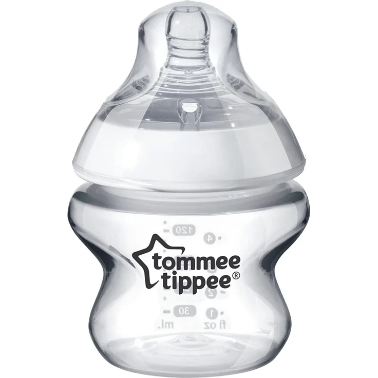 Tommee Tippee Babyflasche Closer to Nature, Ventil Anti-Kolik, Weicher Sauger, 0+ Monate, 150ml – Bild 1