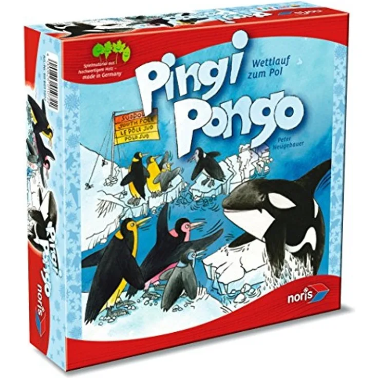 Noris 606011072 - Pingi Pongo, Kinderspiel
