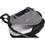 Altabebe AL7014-33 Sonnensegel Lifeline Deluxe mit Seitenschutz und Fenster auf der Oberfläche hellgrau