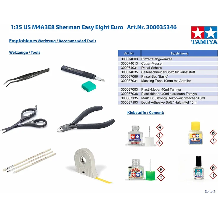 Tamiya US Tank M4A3E8 Sherman Easy Eight (586962) – Bild 4