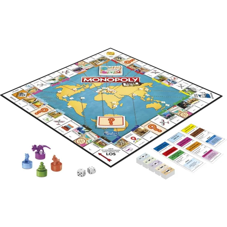 Hasbro - Monopoly Reise um die Welt – Bild 4