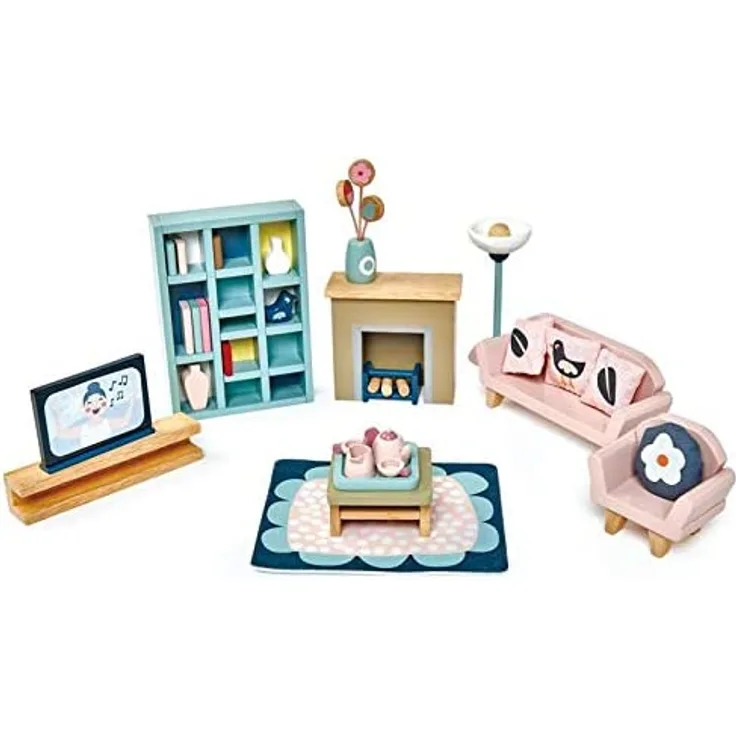 puppenstuben-Wohnzimmer Junior 33-teilig