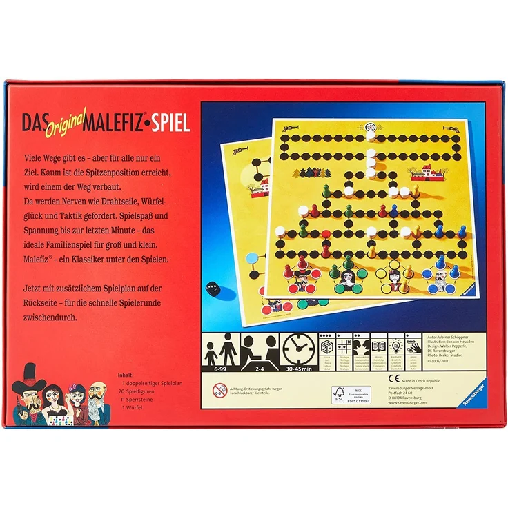 Ravensburger Familienspiel Das Original Malefiz®-Spiel – Bild 5