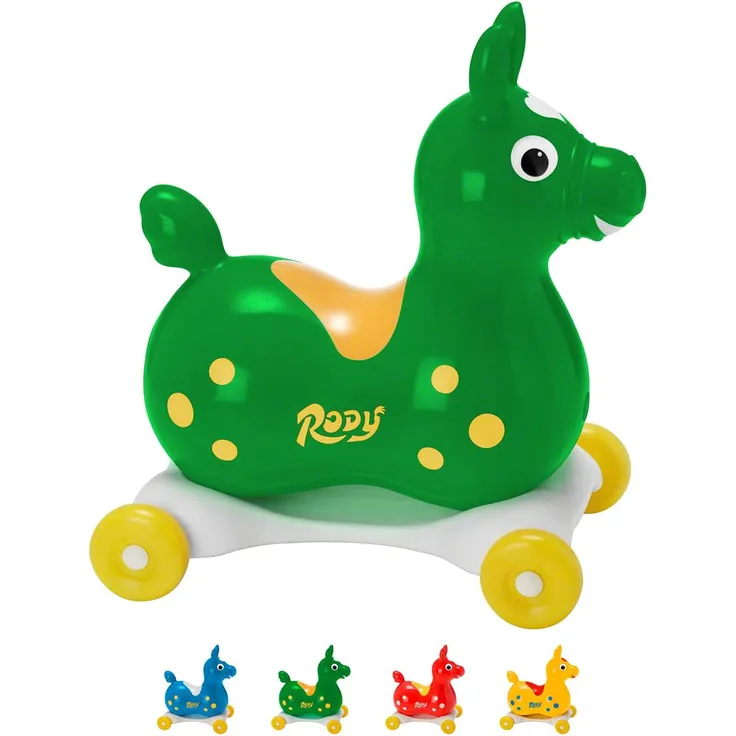 Speedy Rody mit Rollen, Grün