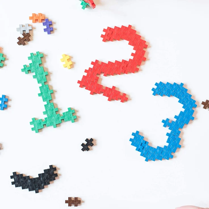 Plus-Plus 9603320 Geniales Konstruktionsspielzeug, Open Play Basic, Bausteine-Set, 1200 Teile – Bild 9