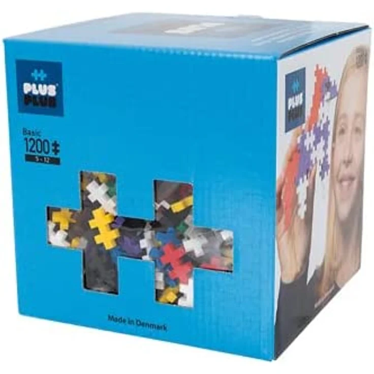 Plus-Plus 9603320 Geniales Konstruktionsspielzeug, Open Play Basic, Bausteine-Set, 1200 Teile – Bild 10