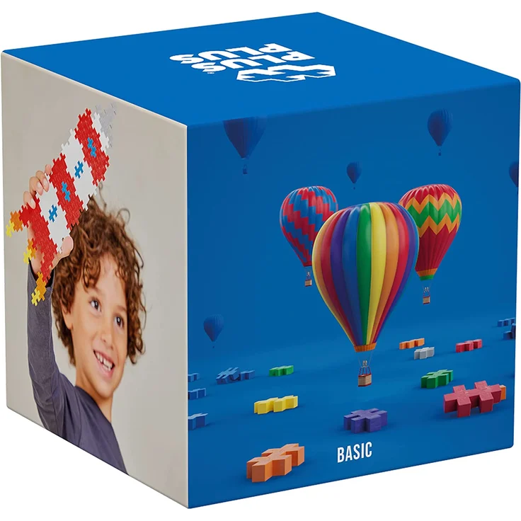 Plus-Plus 9603320 Geniales Konstruktionsspielzeug, Open Play Basic, Bausteine-Set, 1200 Teile – Bild 3