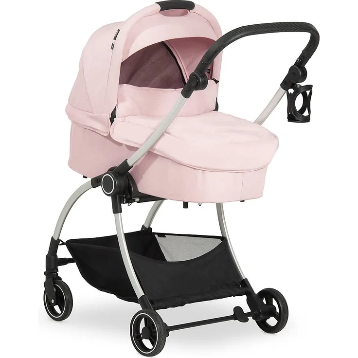 hauck Kinderwagenaufsatz Colibri Melange Rose – Bild 3