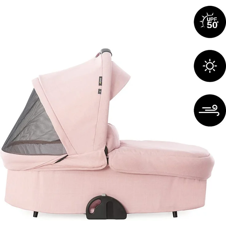 hauck Kinderwagenaufsatz Colibri Melange Rose – Bild 2
