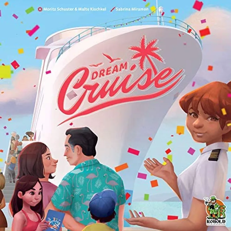1025793 - Dream Cruise, Kartenspiel für 1 - 4 Spieler, ab 10 Jahren (DE-Ausgabe)