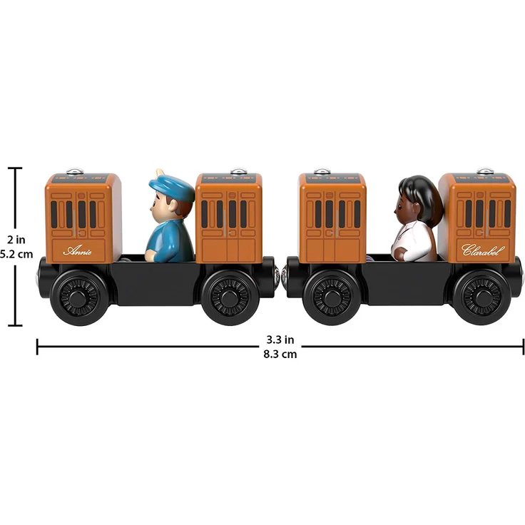 Anhänger Annie & Clarabel | GGH17 | Mit Spielfiguren | Thomas & seine Freunde – Bild 2